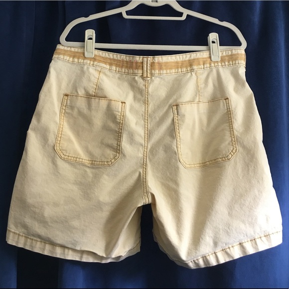 Anthropologie | Yellow Utility Shorts - Picture 3 of 6
